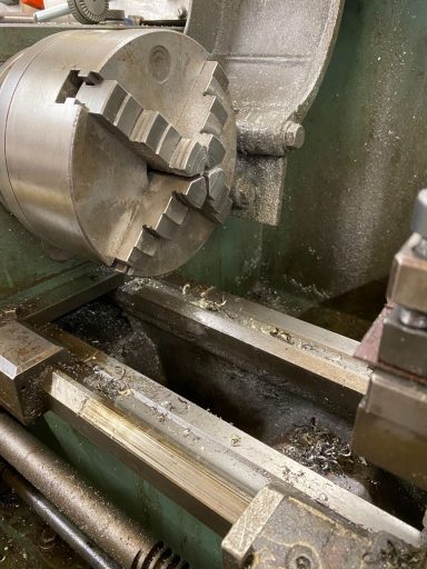 Drehen an der Drehmaschine